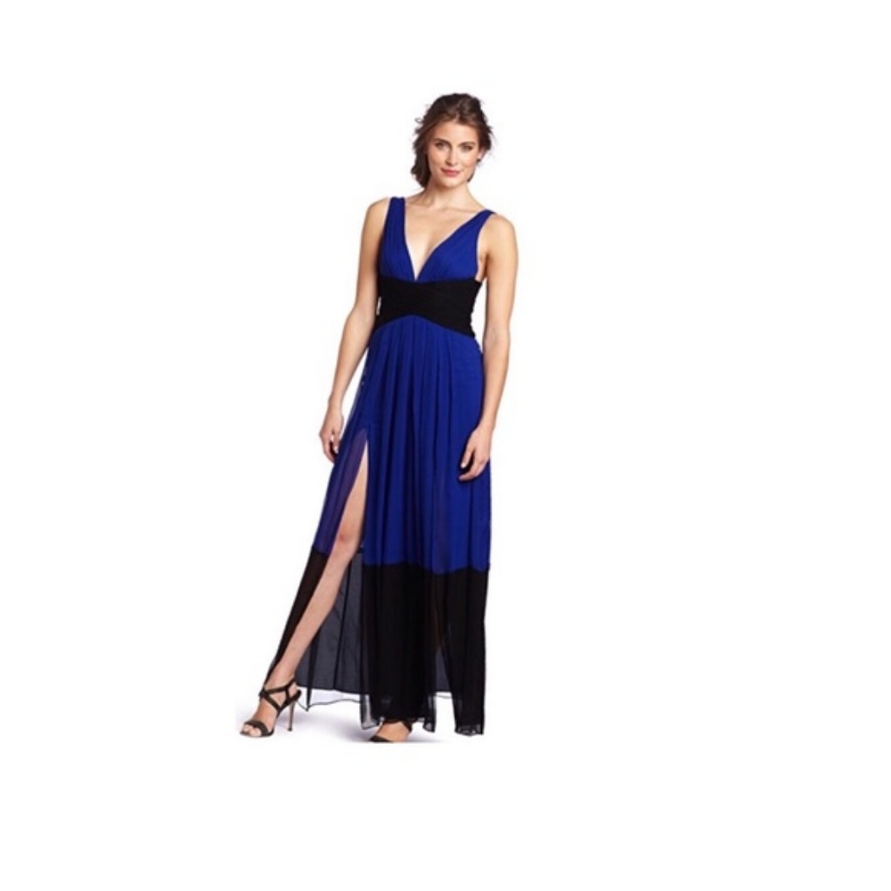 BCBG Blue Gown